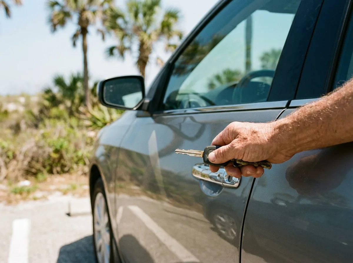 Car locksmith in Cancun: transponder car key with chip